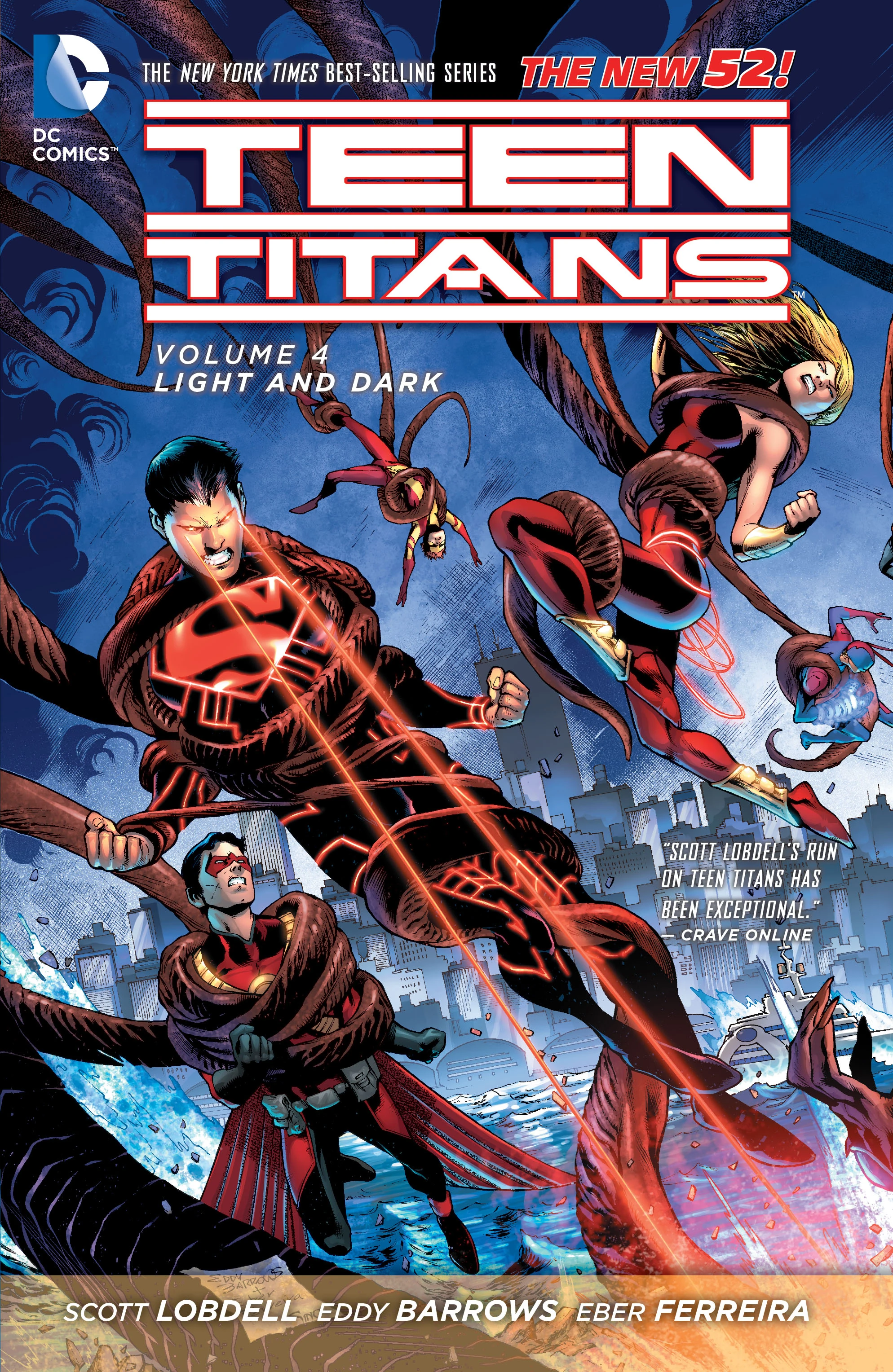 Teen Titans Vol. 4: Light and Dark (DC, 2014) cover
